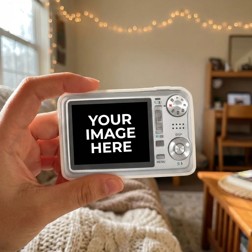 Vintage Camera Photo Sticker