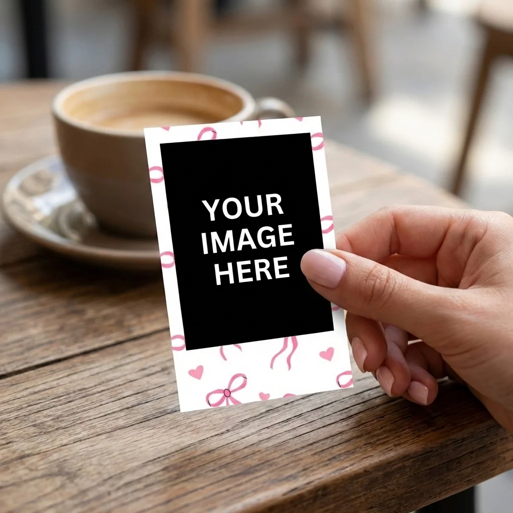 Mini Cute Bow Polaroids