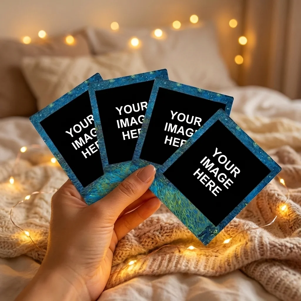 Starry Night Themed Polaroids
